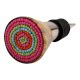 Pink Button wooden Wine Stopper